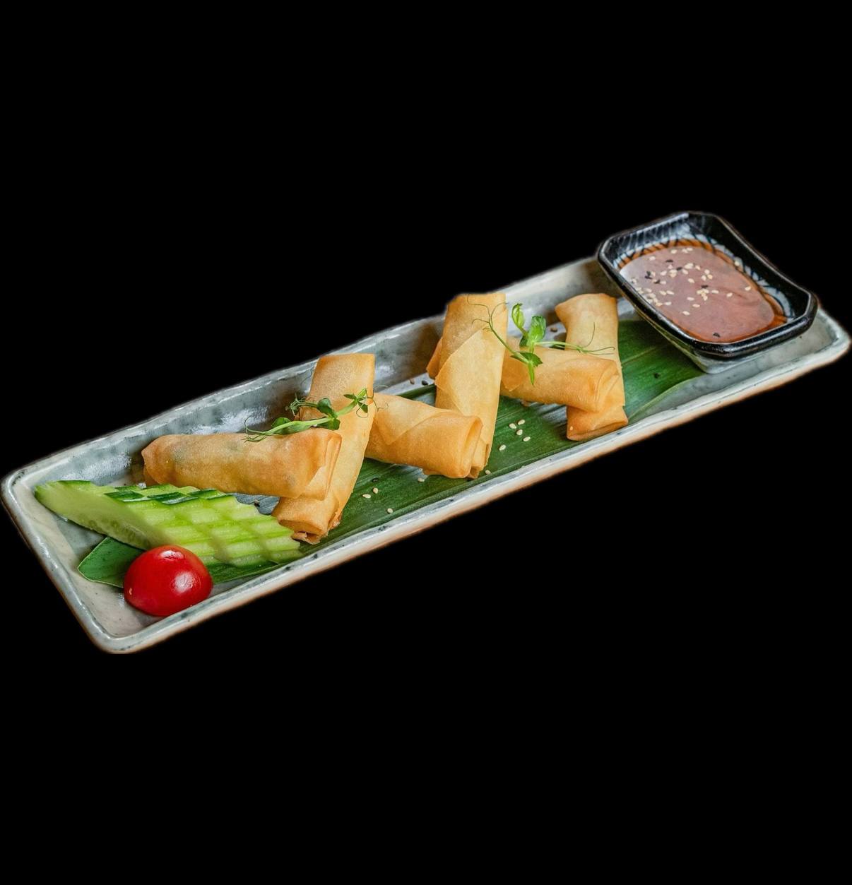 01 VEGGIE-FRÜHLINGSROLLEN (6 Stk)